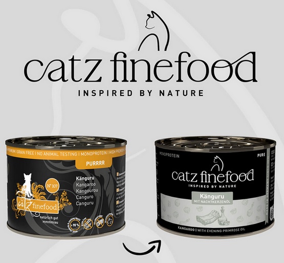 Catz Finefood Purrrr N.107 Kangur puszka 200g - obrazek 3