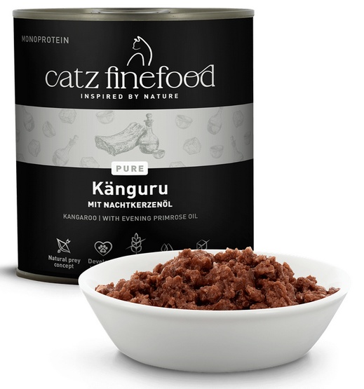 Catz Finefood Purrrr N.107 Kangur puszka 800g - obrazek 5