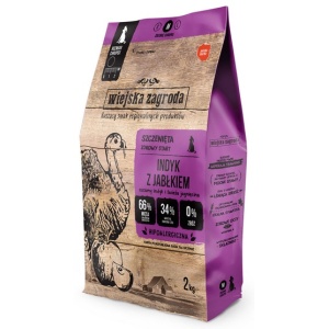 Wiejska Zagroda Indyk z jabłkiem Puppy 2kg