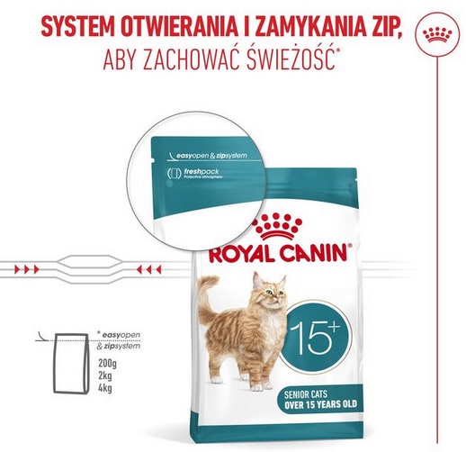 Royal Canin Ageing +15 karma sucha dla kotów dojrzałych 400g - obrazek 5