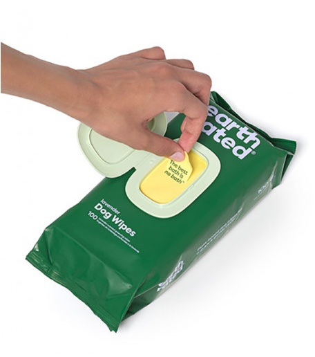 Earth Rated Chusteczki kompostowalne lawendowe 100szt - obrazek 2