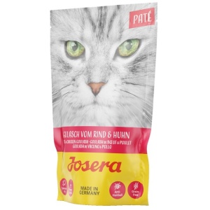 Josera Pasztet Gulasz z kurczakiem i wołowiną saszetka 85g GRATIS