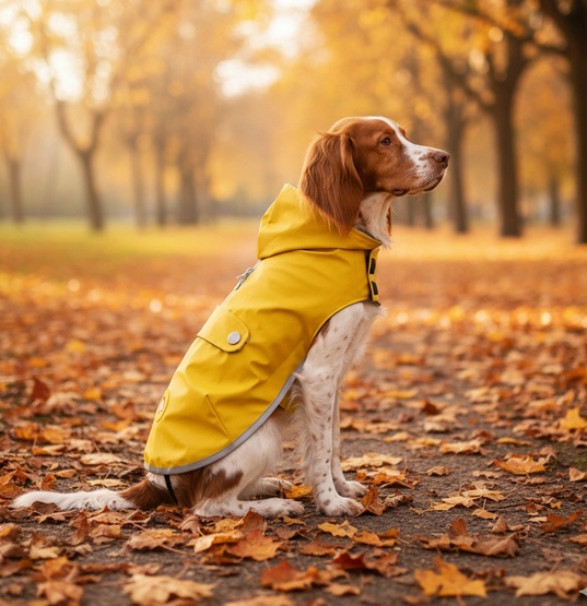Zolux Kurtka Płaszcz wodoodporna Saint Malo R.30 żółta - obrazek 4