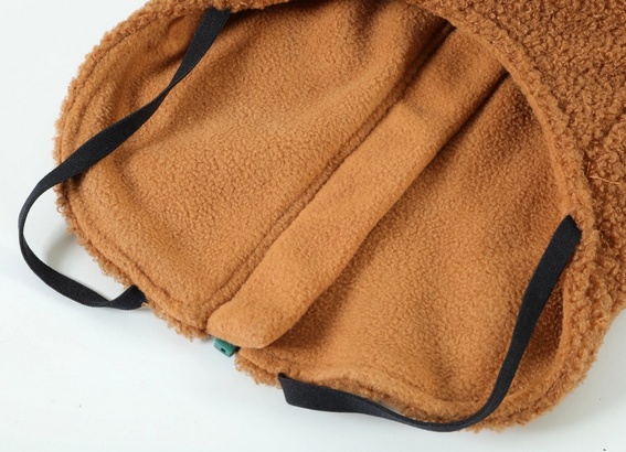 Zolux Ciepła bluza dla psa Bouclette R.35 jasnobrązowa - obrazek 6