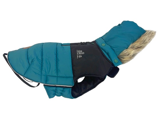 Zolux Kurtka puchowa dla psa New Mountain R.35 niebieska - obrazek 2