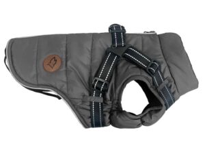 Zolux Kurtka puchowa z szelkami dla psa R.40 szara