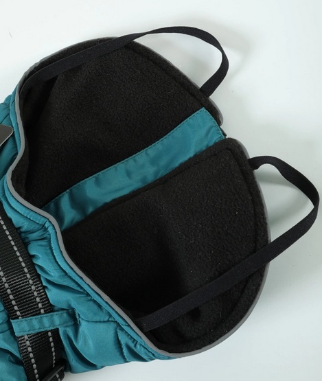 Zolux Kurtka puchowa z szelkami dla psa R.30 niebieska - obrazek 6