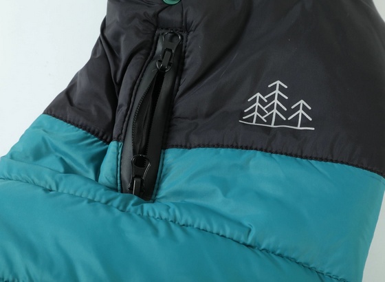 Zolux Kurtka puchowa z szelkami dla psa R.30 niebieska - obrazek 8