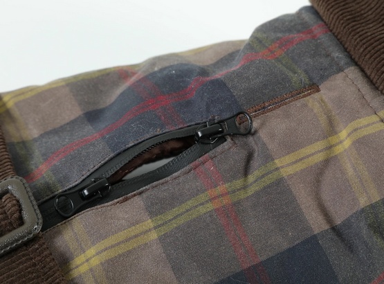 Zolux Kurtka w kratę dla psa Cheverny R.40 brązowa - obrazek 9