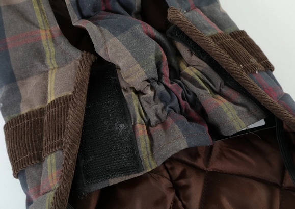 Zolux Kurtka w kratę dla psa Cheverny R.55 brązowa - obrazek 7