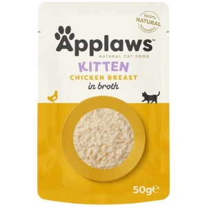 Applaws saszetka dla kota Kitten Kurczak w rosole 50g