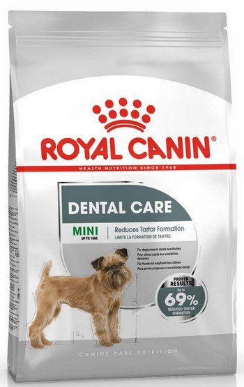 Royal Canin Mini Dental Care karma sucha dla psów dorosłych, ras małych, redukująca powstawanie kamienia nazębnego 1kg - obrazek 2