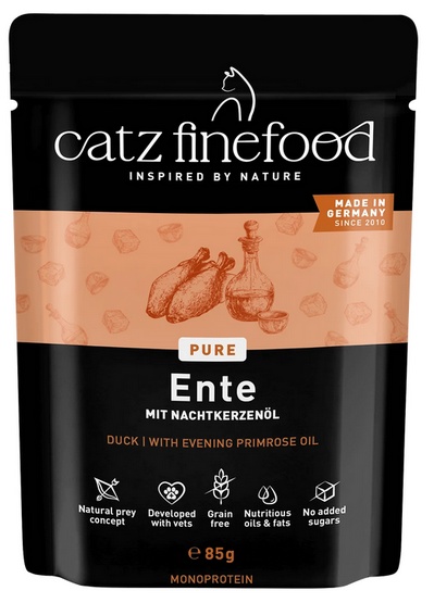 Catz Finefood Pure (Purrrr N.115) Kaczka saszetka 85g - obrazek 2