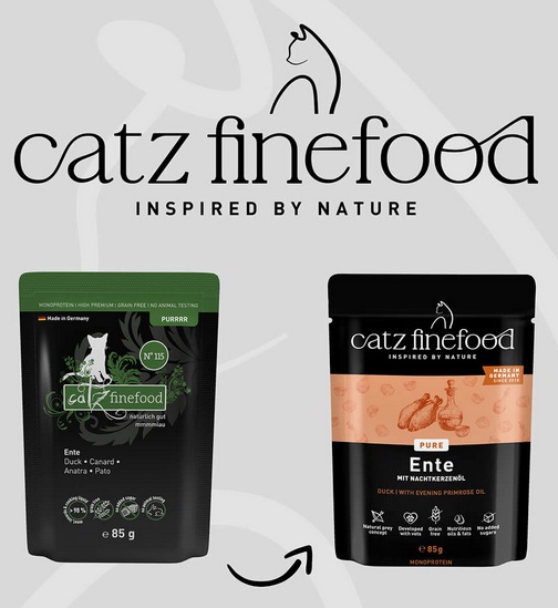 Catz Finefood Pure (Purrrr N.115) Kaczka saszetka 85g - obrazek 3