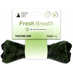 Paka Zwierzaka PEPE VET Kość funkcjonalna Fresh Breath 13,5cm