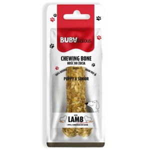 BUBAlicious Kość Puppy & Senior z jagnieciną żeń-szeniem 17cm [8727]