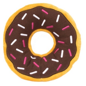 ZippyPaws Pluszowy Donut Jumbo czekoladowy [ZP863]
