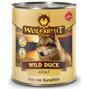 Wolfsblut Dog Wild Duck - kaczka i ziemniaki puszka 800g