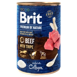 Brit Premium By Nature Beef & Tripe puszka 400g