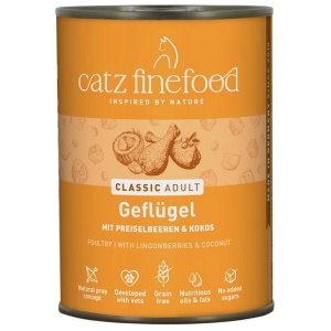 Catz Finefood Classic Drób (N.03) puszka 400g