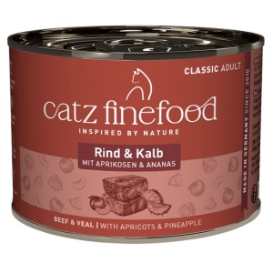 Catz Finefood Classic Wołowina i cielęcina (N.07) puszka 200g