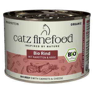 Catz Finefood Organic Bio Wołowina (N.507) puszka 200g