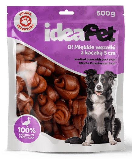 IdeaPet Miękkie węzełki z kaczką 5cm 500g - obrazek 2