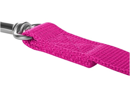 CHABA Smycz taśma S 10mm fuksja - obrazek 4