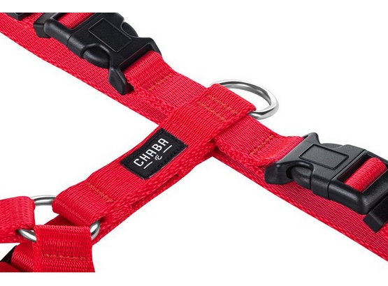 CHABA Szelki Guard M 2,0cm czerwone - obrazek 3