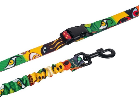 CHABA Smycz z amortyzatorem do biegania Story III L 25mm/280cm Jumbo - obrazek 3