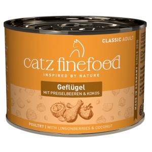 Catz Finefood Classic Drób (N.03) puszka 200g