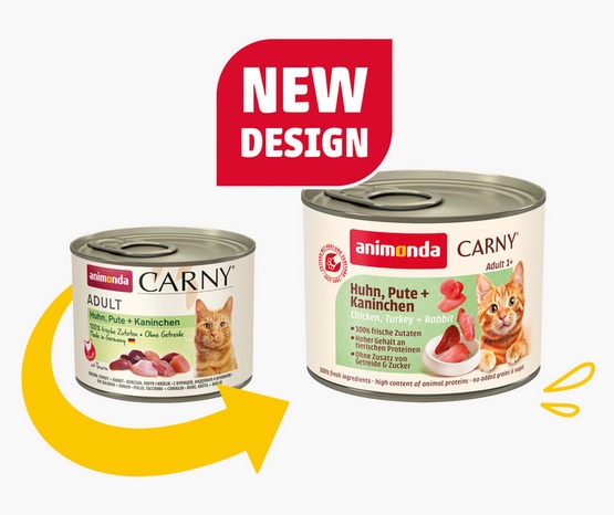 Animonda Carny Adult Kurczak, Indyk + Królik puszka 200g