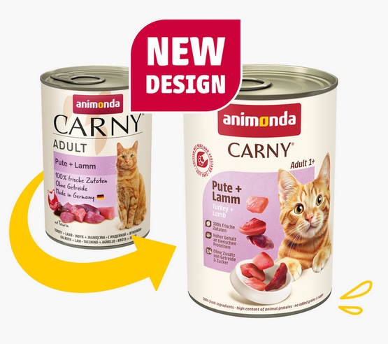 Animonda Carny Adult Indyk + Jagnięcina puszka 400g - obrazek 2
