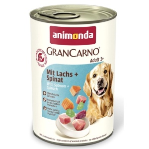 Animonda GranCarno Original Adult Lachs Spinat Łosoś + Szpinak puszka 400g
