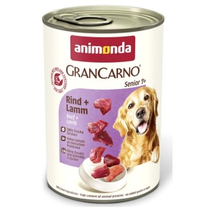 Animonda GranCarno Original Senior Rind Lamm Wołowina + Jagnięcina puszka 400g