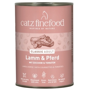 Catz Finefood Classic Jagnięcina i Konina (N.19) puszka 400g
