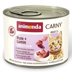 Animonda Carny Adult Indyk + Jagnięcina puszka 200g