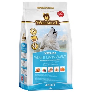 Wolfsblut Dog VetLine Weight Management - indyk i bataty 2kg