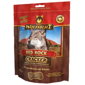 Wolfsblut Dog Cracker Red Rock - kangur i dynia 225g