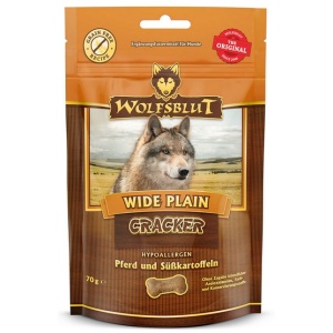 Wolfsblut Dog Cracker Wide Plain - konina i bataty 70g