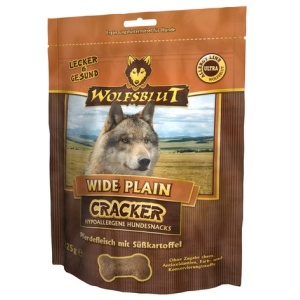 Wolfsblut Dog Cracker Wide Plain - konina i bataty 225g