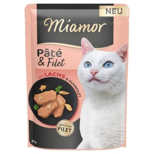 Miamor Pate & Filet Łosoś & Kurczak saszetka 85g