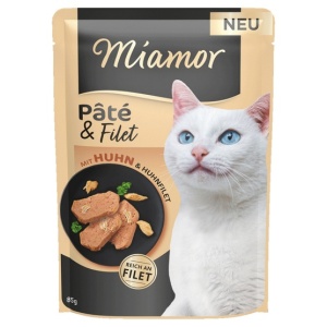 Miamor Pate & Filet Kurczak saszetka 85g