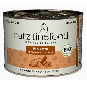 Catz Finefood Organic Bio Kaczka (N.505) puszka 200g