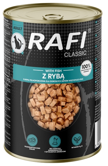 Rafi Kot Ryba w sosie 415g - obrazek 2