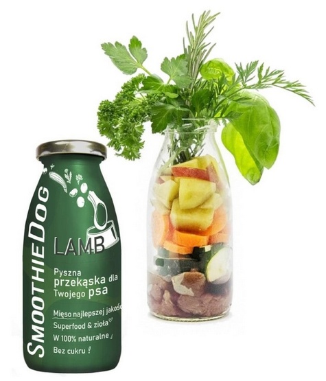SmoothieDog Płynna przekąska - jagnięcina 250ml - obrazek 2