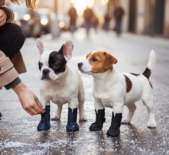 Grande Finale But Softshell na chorą łapę r.4 - 8cm czarny - obrazek 4