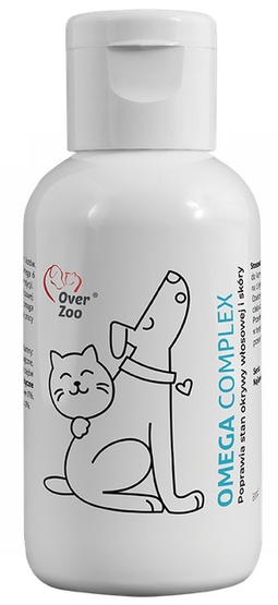 Over Zoo Omega Complex 50ml Suplement diety - poprawa sierści i skóry