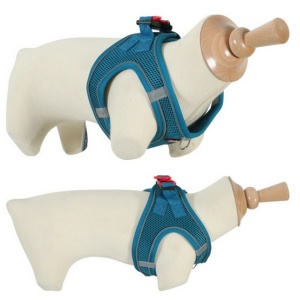 Zolux Szelki oddychające z siatki XS turkusowe