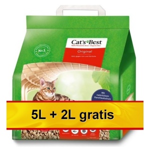 Cat's Best Original 7L / 3kg (5L+2L GRATIS)